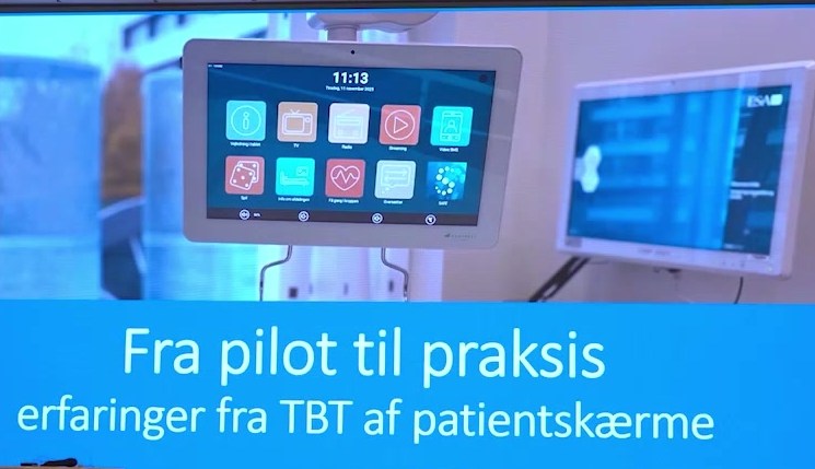 FlexCare patientskærm — afspil videooplægget med Kim Sannemand Larsen