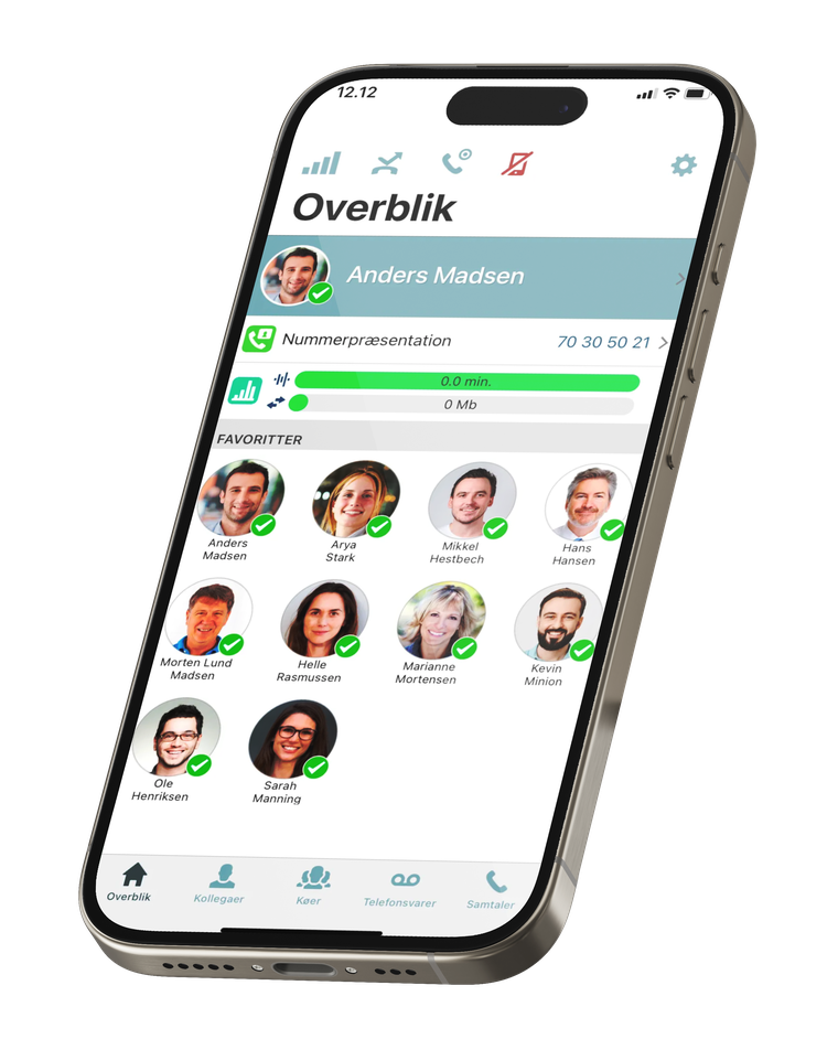 Communicator mobilapp